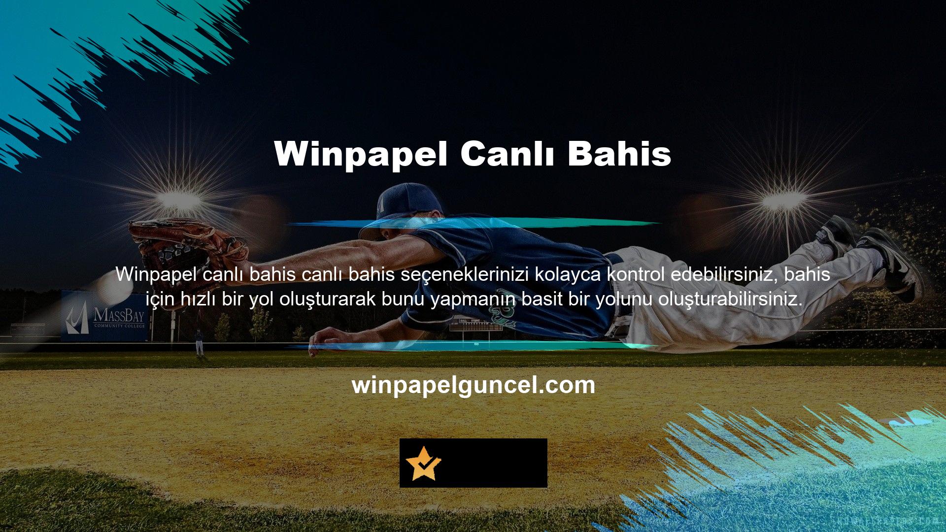 Basit ve net bir yapı kullanarak Winpapel daha hızlı ve daha iyi hareket edebilirsiniz